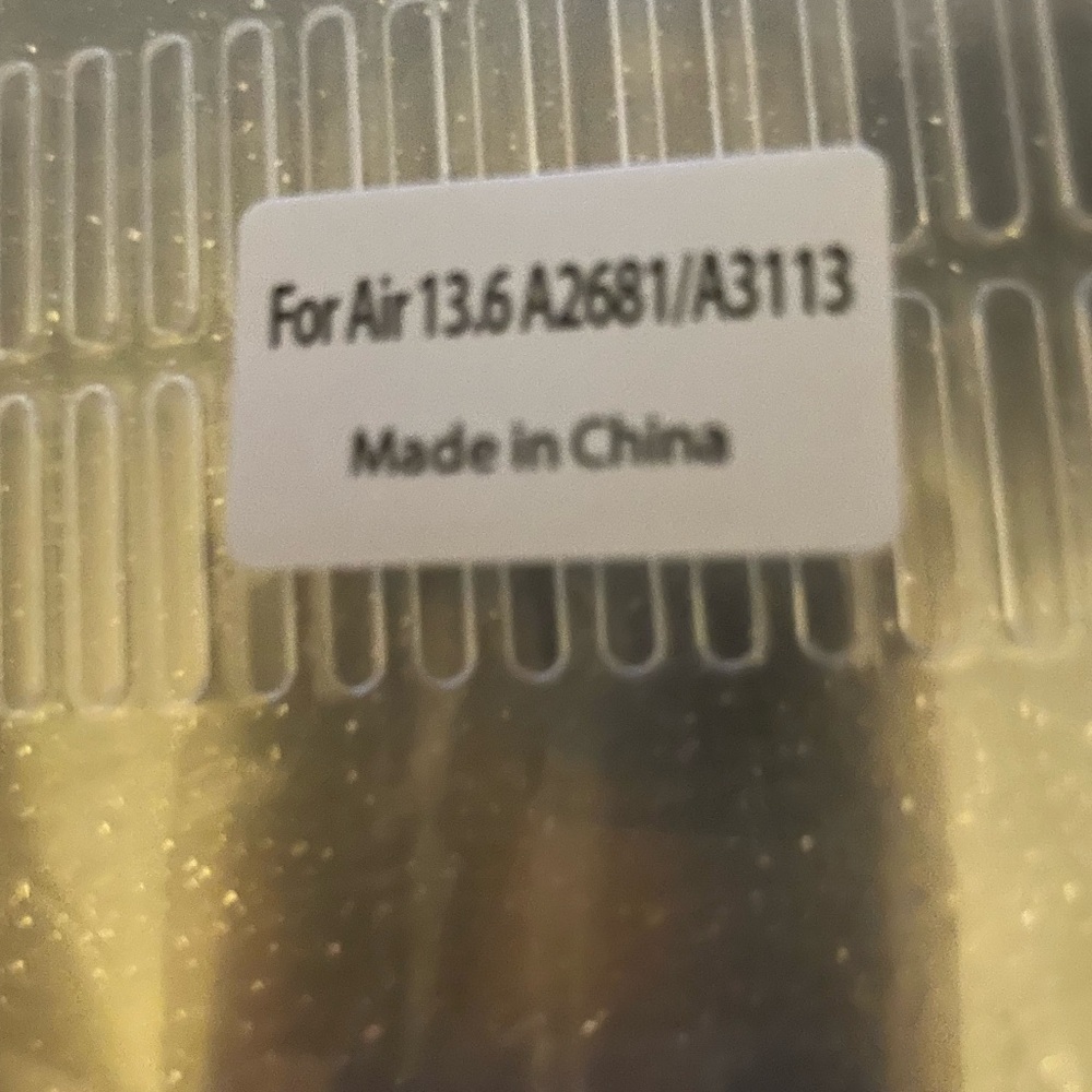Clear Protective Case for Air 13.6
